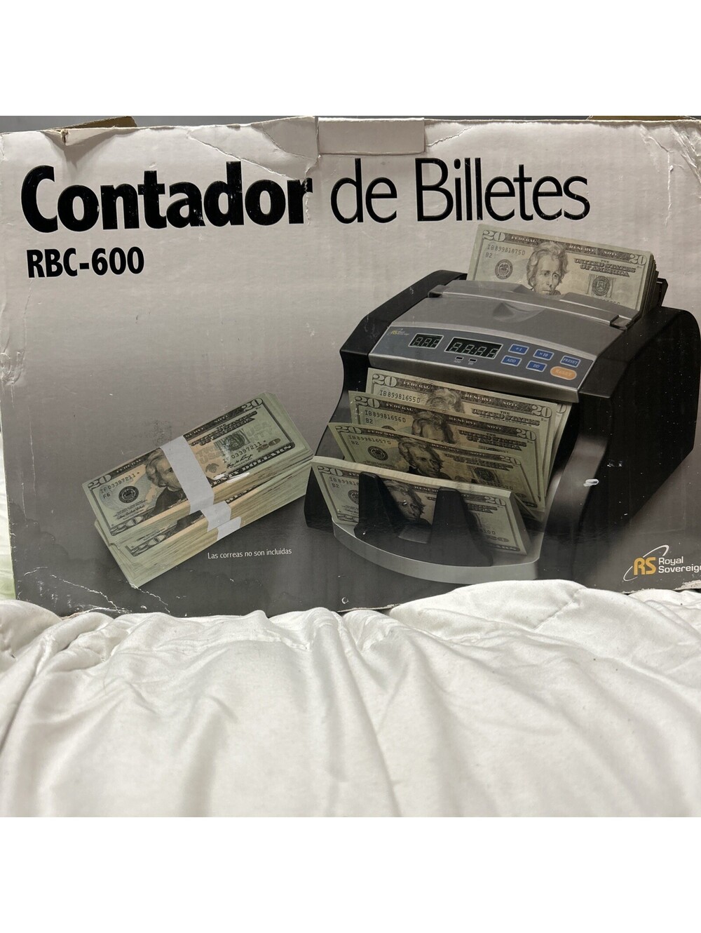 Royal Sovereign Bill Counter Model No. RBC-600 NEW
